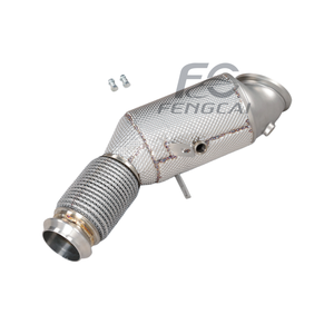 Tubo de Escape Aislado de Acero Inoxidable para BMW Serie 3 F30 F35 316i/ 318i/ 320i/ 328i/ 330i B48 N20 con Catalizador - Product Image 5