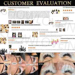 <span class=keywords><strong>Pegamento</strong></span> <span class=keywords><strong>Extra</strong></span> <span class=keywords><strong>Fuerte</strong></span> para Extensiones <span class=keywords><strong>de</strong></span> Pestañas <span class=keywords><strong>de</strong></span> 0.3 a 0.5 Segundos Adhesivo Resistente al Agua para Pestañas Marca Propia Baja Humedad Hecho en Corea - Product Image 5