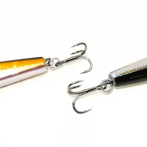 1 OUTKIT nuova matita che affonda esca <span class=keywords><strong>per</strong></span> immersioni in acqua dolce artificiale tremante <span class=keywords><strong>esche</strong></span> <span class=keywords><strong>finte</strong></span> <span class=keywords><strong>per</strong></span> trote pesce persico placcaggio Creek Wobblers - Product Image 6