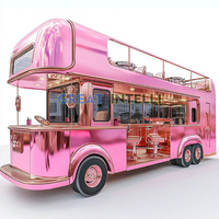 Great Intelli Double Decker London Bus Food Truck pour café Pizza Ice Cream Churro taco Burger Truck Food-truck Van