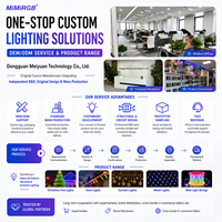 Luces LED RGBIC de 24V para Exteriores, Resistentes al Agua, con Control por Aplicación, Permanentes, para Aleros, Techos y Jardines