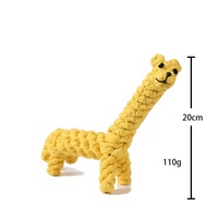 Jouets en corde interactive en coton résistant aux morsures pour animaux de compagnie et chiens
