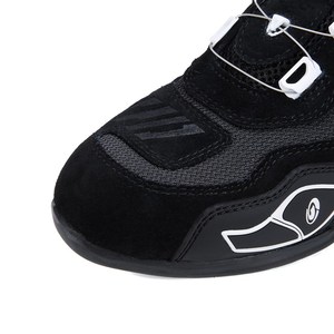 Stivali da Moto ARCX in Pelle Scamosciata con Protezione ESA, Bottone Rotante <span class=keywords><strong>ATOP</strong></span> Regolabile, Stivali da Corsa per Uomo - Product Image 3