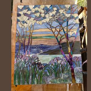 Vidrio Emplomado Clásico Chino Personalizado con Diseño de Pavo Real, Doble Acristalamiento para Panel de Ventana y Decoración de Muro Cortina - Product Image 3