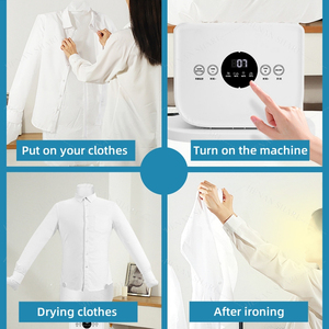 Stiratrice e Asciugatrice Automatica Verticale a Aria Calda Intelligente per Indumenti - Product Image 3