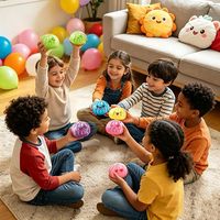 Jouet Squishies en forme de Ravioli - Boîte Mystère à Rebond Lent, Balles Sensorielles Anti-Stress Mignonnes