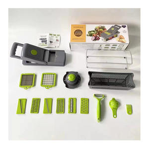 Lames de <span class=keywords><strong>Madoline</strong></span> à fromage multifonctionnelles, râpe à légumes, trancheuse avec couteaux - Product Image 1