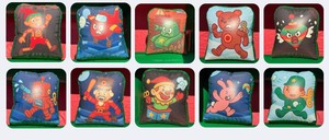 บ้านลมเป่าลมธีมคริสต์มาส ตกแต่งด้วยซานต้าและของเล่น สำหรับงานปาร์ตี้คริสต์มาสและกิจกรรมเด็ก - Product Image 6