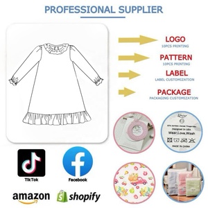 Yiying <span class=keywords><strong>Camicia</strong></span> <span class=keywords><strong>da</strong></span> <span class=keywords><strong>Notte</strong></span> Personalizzata per Bambine in Morbido Bambù di Alta Qualità, Comoda e Vaporosa, per Autunno e Inverno - Product Image 6