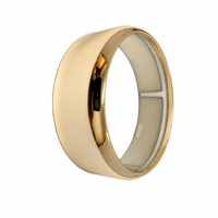 ABS Spritzgegossener Dekorativer Ring Vakuumplattiertes Chrom-Finish Becherdeckelring Kundenspezifisches OEM-Kunststoffteil