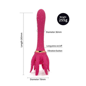 Masajeador Vibrador Octopus Rockchip LY-<span class=keywords><strong>2022</strong></span> con Control de un Toque para Parejas, Estimulación del Punto G, Masaje de Pecho, Juego y Diversión en Solitario - Product Image 1