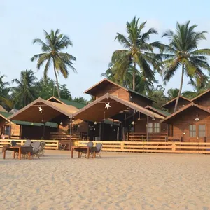 Giá Rẻ Của Prefab Nhà Gỗ/Prefab Cottage/Prefab Bungalow Tại Seaside Beach