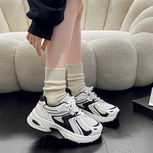 Zapatos para mujer, nuevos, con suela gruesa, que aumentan la altura, informales, para correr, zapatillas deportivas - Product Image 3