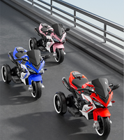Moto électrique 12V pas chère pour enfants, jouet rechargeable à batterie pour enfants de 2 à 4 ans, moto de simulation