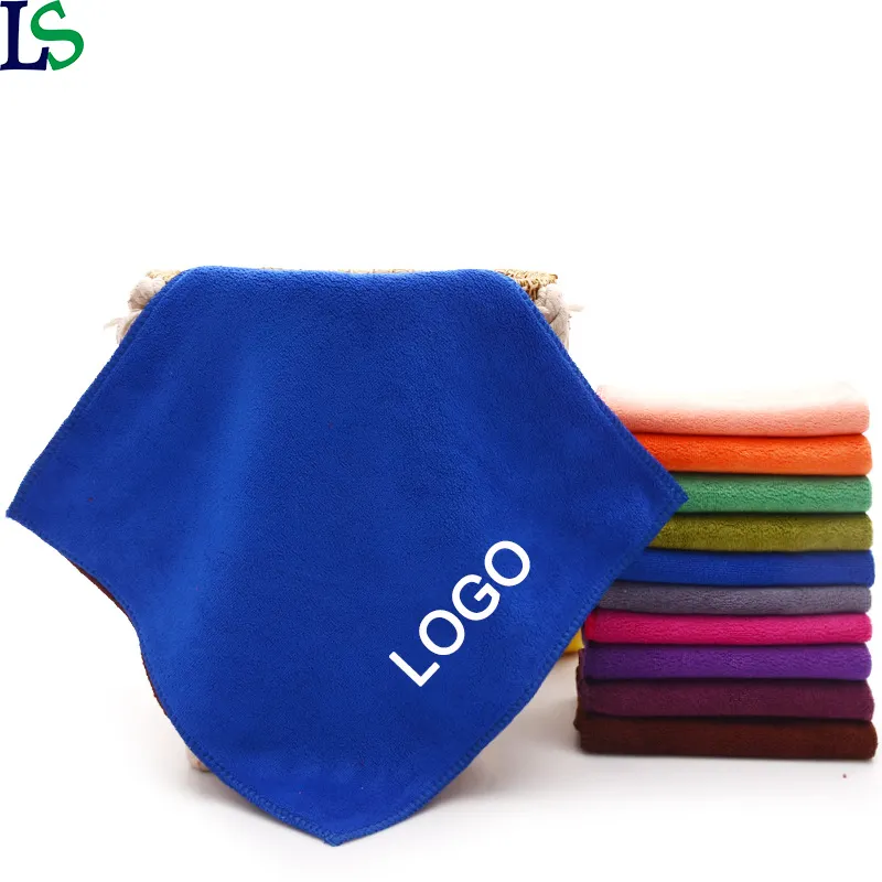 Cheaper Microfiber Super Absorbent Salon Hair Towels Custom Logo Beauty Face Towel