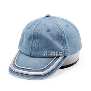 Gorras de Mezclilla Azul Vaquero con Logotipo Bordado Personalizado - Product Image 1