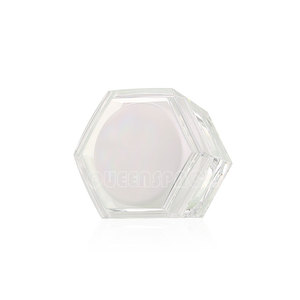 Custom Unique hexagon Luxury Acrylic Cream Jar 15ML 30ML 50ML Cosmetic Packaging Cream Jar