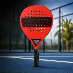 Raqueta de Pádel Personalizada al por Mayor para Jugadores Principiantes e Intermedios, Fabricación OEM, Tipo Control Ligero, Pala de Pádel con Núcleo de EVA - Product Image 1