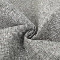 Tissu tissé en polyester 100% Textile teint uni respirant pour canapés et coussins de meubles à Dubaï