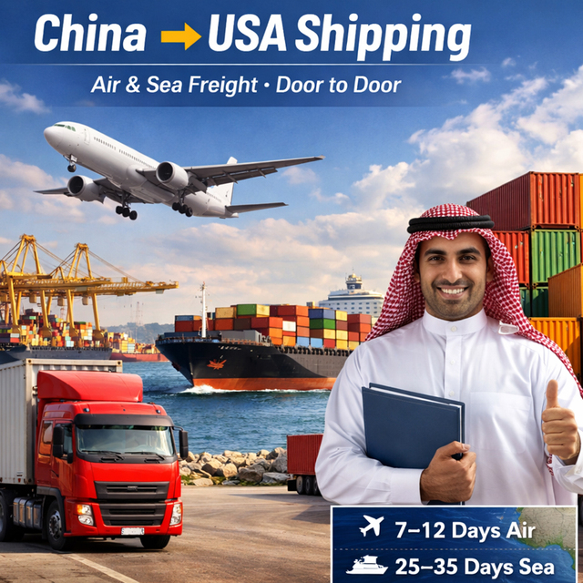 Cross-Border Logistics China to USA Trade Efficient Transport Shipping Agent for Business & Personal Goods 24/7 Monitoring