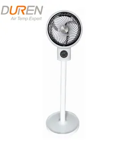 Hot Selling Ac 220V 45W Indoor Home Ventila dores Luftkühlung Tragbare Mini-Sockel Elektrische Stand ventilatoren