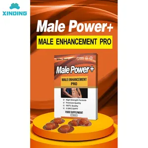 Fertilidad masculina Hombres Power Tablets Energy Candy Cápsulas OEM Natural Peruano Negro Maca Suplemento dietético Booster Herbal Pills