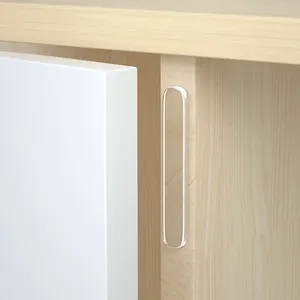 Bande de protection transparente autocollante en caoutchouc pour portes d'armoires, tampons anti-collision pour dessus de table en verre, patins antidérapants - Product Image 3