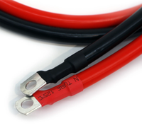 Fil de câble d'alimentation de batterie à un noyau en cuivre de calibre 8 8AWG