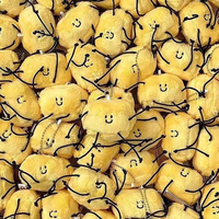 Porte-clés en peluche Kawaii Margarine Man, figurine de beurre mignonne, pendentif de sac à dos, logo personnalisé gratuit
