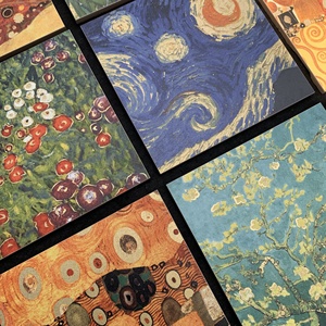 Azulejo Decorativo <span class=keywords><strong>de</strong></span> Cerámica con Estampado Artístico <span class=keywords><strong>de</strong></span> Van Gogh <span class=keywords><strong>y</strong></span> Klimt, Chapado en Oro, para Revestimiento <span class=keywords><strong>de</strong></span> <span class=keywords><strong>Cocina</strong></span> <span class=keywords><strong>y</strong></span> <span class=keywords><strong>Baño</strong></span> - Product Image 6