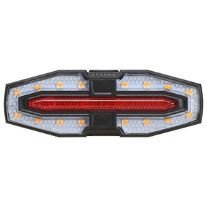 Luz Trasera para Bicicleta LED con Carga USB-C, Resistente al Agua IPX4, Liberación Rápida, 500mAh, 4 Modos, Accesorio para Ciclismo - Product Image 1