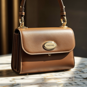 주문 제조 업체 빈티지 미친 말 가죽 핸드백 최신 여성 크로스 바디 스퀘어 슬링 백 상단 핸들 - Product Image 2