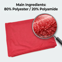 Serviette en microfibre nano pour le detailing automobile, 60*90cm, 1200GSM, super absorbante, pour le lavage et le séchage des voitures, personnalisable