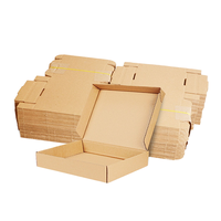 Boîte en carton ondulé imprimée sur mesure pour l'emballage de petits produits e-commerce, vente en gros, haute qualité