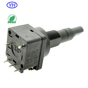 20 Years Factory Dimmer Potentiometer <b>switch</b> R16R2S 10k 47k 470K 500k potentiometer with 1A ~ 60A <b>Switch</b> with UL Certificate - Product Image 1