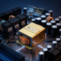 Transformateur haute puissance à noyau de ferrite Ee70 8000W 220V 9V 5000W, transformateurs Ee55 Ee65, transformateurs électriques pour PCB, onduleurs à impulsions PV