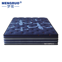 Lieferantenangepasste Taschenfederkern-Gel-Memory-Foam-Hybridmatratze Komfortable Luxus-Hotelmatratze 30cm Dicke 10 Jahre Garantie