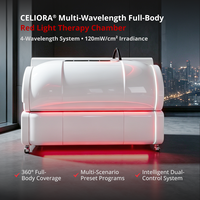 Lit de luminothérapie multi-longueurs d'onde 633nm 810nm 850nm 940nm, lumière rouge, corps entier, usage commercial, avec une irradiance de 120mW/cm²