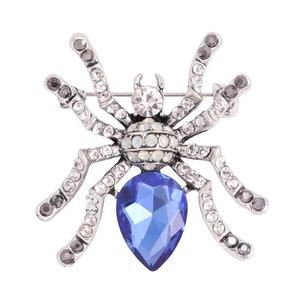 Nouvelle <span class=keywords><strong>broche</strong></span> vintage en forme de scarabée à la mode, très vendue, avec embellissement en strass, épingle décorative pour vêtements de filles - Product Image 2