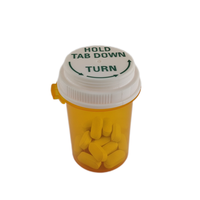 16dr bouteille de pilule en gros, bouteilles de pilule personnalisées, conteneur de Capsule, bouteille de pilule
