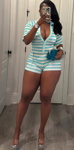 Neue Trendige Damen Sommer Rippstrick Bodysuits Sexy Bodycon Jumpsuit Kurzarm-Design Rompers 2026 - Product Image 2
