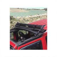 Toit souple en toile Lantsun J311 (couleur unie) pour Wrangler JK (2007-2017) - Montage sur toit - Installation facile