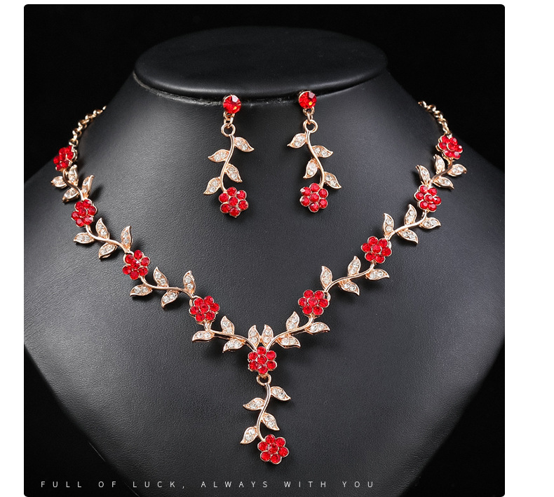 Amazing jewelry様 ZC092 Fashion Jewelry Set - Elegant Rhinestone Earrings