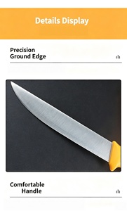 5‑Piece Butcher Boning <b>Knife</b> <b>Set</b> Stainless Steel Slaughter <b>Knives</b> with Injection Molded PP Handle 3Cr13Mov Stainless Steel - Product Image 5