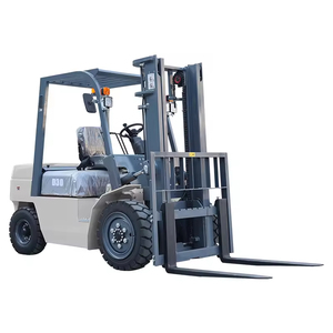 Empilhadeira Diesel de 5 Toneladas com Potência Forte, Empilhadeira de Combustão Interna Contrabalançada para Terreno Irregular, Preço de Fábrica - Product Image 4