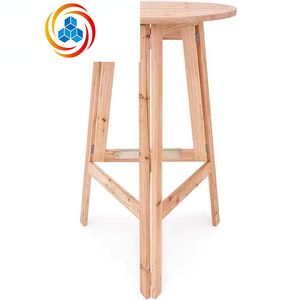 Mesa de Madera Moderna para Camping, Plegable, para Café y Vino, Estable, Ecológica, de Madera de Pino, Portátil, para Picnic - Product Image 1