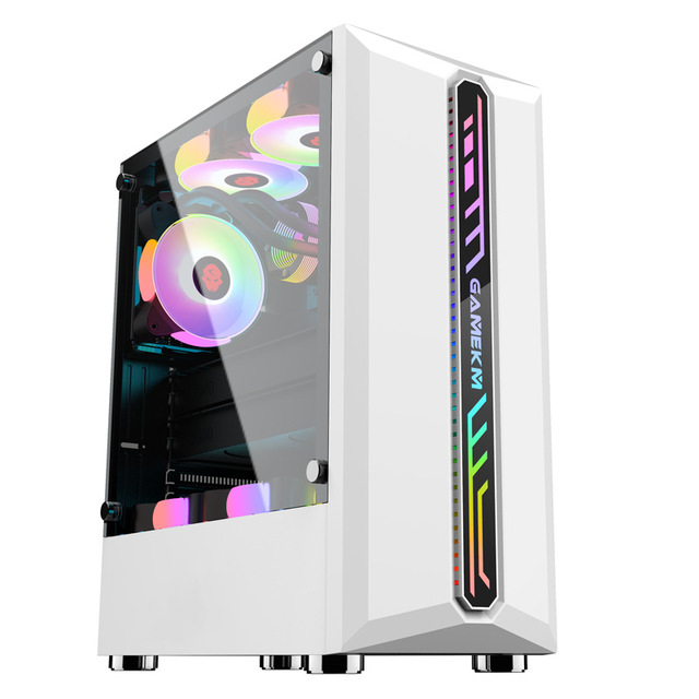 Ancreu Respect OEM Custom USB3.0 Desktop Computer Tempered Glass PC Case Gaming Cabinet