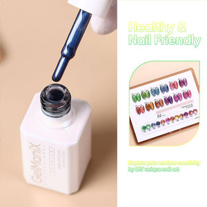 Vernis Gel Magnétique Double Ligne Effet Œil de Chat pour l'Été – 12 Couleurs Néon <span class=keywords><strong>Corail</strong></span> Gelée avec Double Aimant pour Usage Professionnel en Salon - Product Image 3