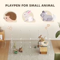 Cage et Maisons pour Animaux de Compagnie Multi-Niveaux Détachable Personnalisable de Haute Qualité pour Lapin Cobaye