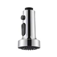 Robinet de cuisine universel à pression en ABS, avec douchette extractible, tête de robinet économiseur d'eau, adaptateur de buse de douche